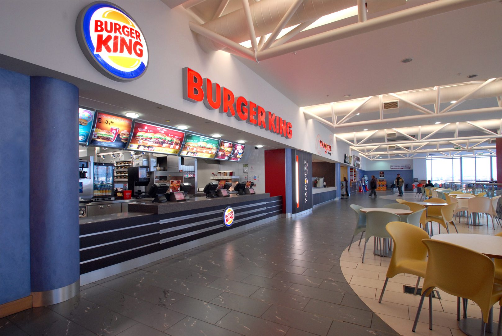 Burger King food court east belfast
